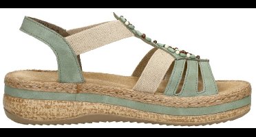 Rieker Sandalen Plat Sandalen Plat - Mint - Maat 43