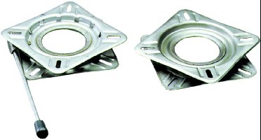 SPRINGFIELD RVS draaiplaat voor stuurstoel