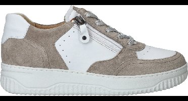 Dames Veterschoenen Hartjes Boogie Schlamm Weiss Taupe - Maat 6½