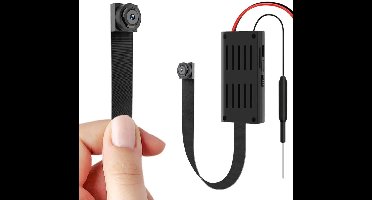 ApexArte® Verborgen Camera - Spy Camera - Spionage - Zwart