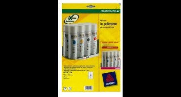Avery L4776-20 - White - Laser - 99,1 x 42,3 mm - 240 pc(s) - 20 sheets - A4