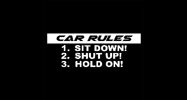 New Age Devi - Auto-sticker Car-rules JDM japanese-domestic-market 12x6cm wit