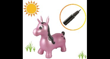 Lexibook Opblaasbare Spring pony Pluche