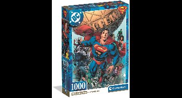 Clementoni - Puzzel - Superman - DC - 1000 stukjes - met poster - vanaf 18 jaar