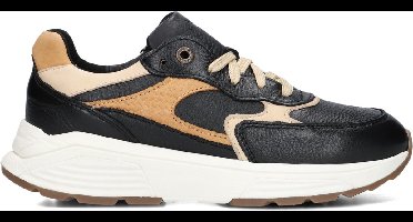 Xsensible Ponte Vecchio Sneakers - Leer - Dames - Zwart - Maat 43