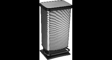 Rotho Paso pedaalemmer - prullenbak 40L - BPA vrij - donker zilvermetallic