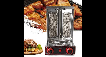 Bolliving - verticale grill - shoarma - gas - 3 KW - BBQ/grill machine - kebab grill