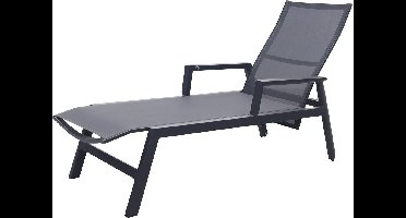 Santa ligbed - Zwart - Hoge instap