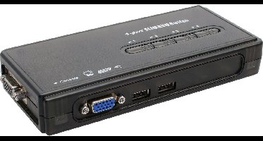 InLine® 4-Poorts KVM Switch, VGA, USB
