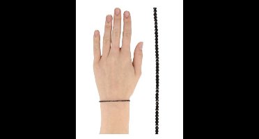 Spinel zwart summer vibes armband