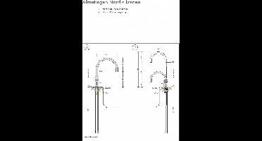 Quooker Nordic single tap square RVS met Pro3 reservoir