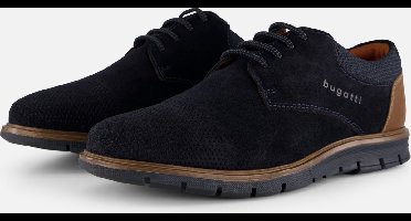 Bugatti Veterschoenen blauw Suede - Maat 41