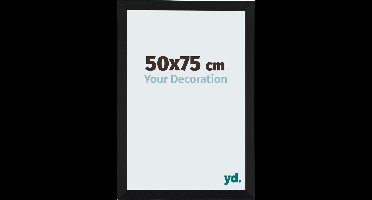 Your Decoration - Fotolijst 50x75 cm - MDF - Zwart Mat - Catania