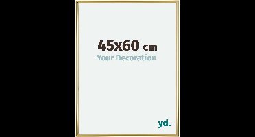 Your Decoration - Fotolijst 45x60 cm - Kunststof - Goud - Annecy