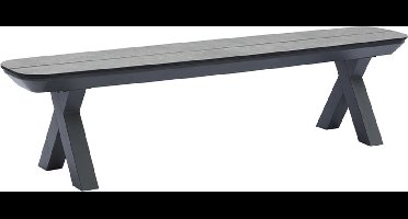 Bradford tuinbank - grijs