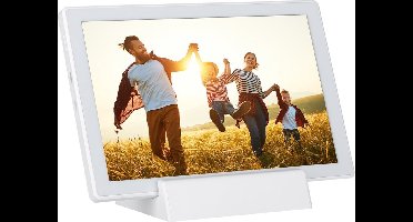 Rollei 30295 digitale fotolijst Wit 25,6 cm (10.1") - Touchscreen - Wifi - Accu