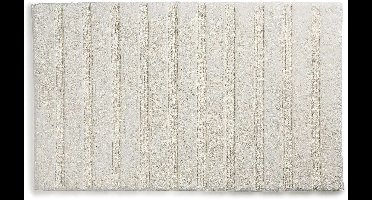 Badmat, 120 x 70 cm, Katoen, Gebroken Wit - Kela | Megan