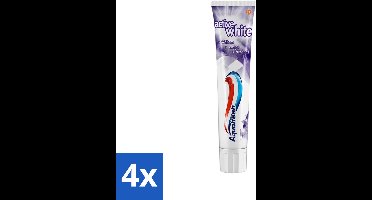 Aquafresh - Tandpasta - Whitening - Stralend Witte Tanden - 100 ml - Voordeelverpakking - 4 stuks
