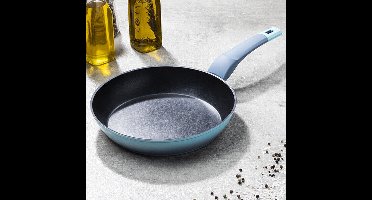 Haushalt 24200 - Koekenpan - petrol blauw - 24 cm