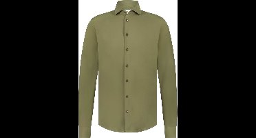 Blue Industry Business Overhemd Groen Heren