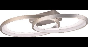 Plafondlamp Reality Malaga nikkel