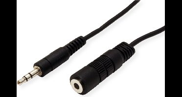 ROLINE 3,5mm verlengkabel M/F, 10 m