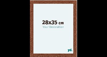 Your Decoration - Fotolijst 28x35 cm - MDF - Walnoot - Como
