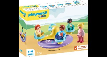 PLAYMOBIL 1.2.3 Kindercarrousel - 71324