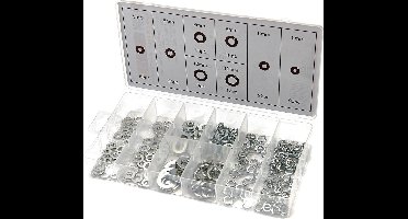 HBM 250 Delig Sluitringen en Veerringen Assortiment