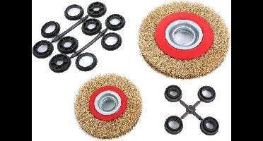 HBM 200mm Staalborstel voor Slijpmachine