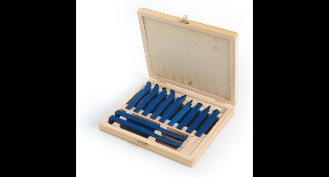 HBM 6x6 - 11 Delige Widia Beitelset