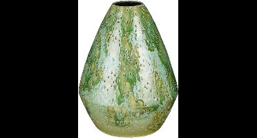 Mica Decorations Harris Vaas - 23x23x30 cm - Keramiek - Groen