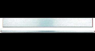 AL Licht metalen rechthoekig profiel met plastic eindkappen, Profiel cross-section: 18 x 95 mm    100cm