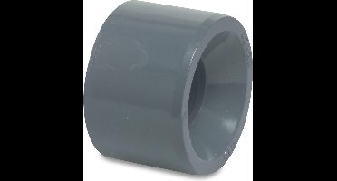 Mega Inlijmring PVC-U 125 mm x 110 mm lijm spie x lijmmof 16bar grijs