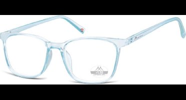 Montana Leesbril Hmr56 Blauw/transparant Sterkte +2.00