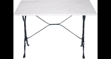 Outdoor Living - Tafel marmer wit 100x60cm