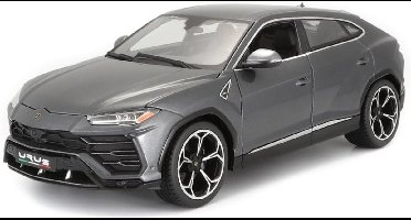 Bburago Lamborghini Urus grijs schaalmodel modelauto 1:18