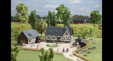 Auhagen,14465,N,Stoep bouwpakket