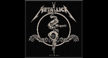 Metallica - Death Magnetic Arrow Patch - Zwart