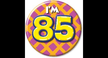 Paperdreams - Button - Klein - 85 Jaar