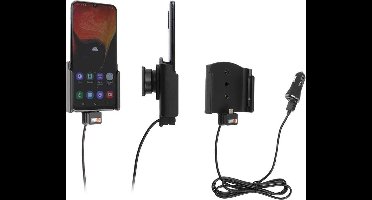 Brodit houder geschikt voor Samsung Galaxy A50 Actieve houder met 12V USB plug