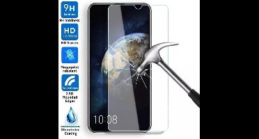 Ntech - Screenprotector geschikt voor Oppo A21 tempered glass / Screenprotector - 2 Stuks