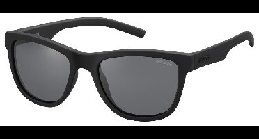 Polaroid Zonnebril 8018/s Yyv/y2 Junior Wayfarer Zwart/grijs