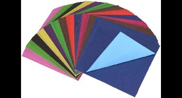 Gekleurd Papier Klein 156 Vellen, 7,5x7,5cm