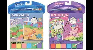 Koopman International BV Waterverf Boek - Voor kinderen vanaf 3 jaar