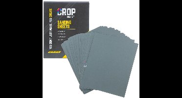 CROP Schuurpapier korrel 180 - 230x280mm - 50 stuks