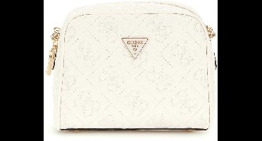 GUESS Schoudertas Adelasia Crossbody Camera Bag Creme White Crème