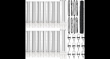 vidaXL - Hekpaal. - Grijs