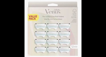 Gillette Venus Scheermesjes voor Huid En Schaamhaar - 12 Navulmesjes