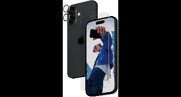 PanzerGlass ® 2-in-1 Bundle iPhone 16 Doorzichtige schermbeschermer Apple 1 stuk(s)